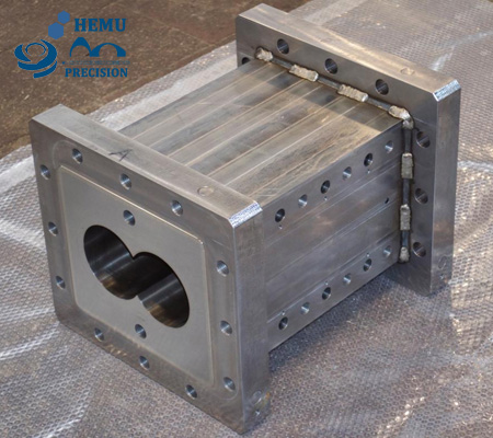 segmented barrel for twin screw extruders