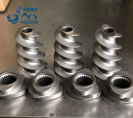 screw segments for single screw extruders