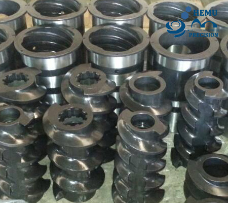 screw segments, shearlocks and barrel components