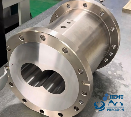 barrels for twin screw extruders and expanders