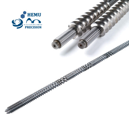 co-rotating modular twin screw