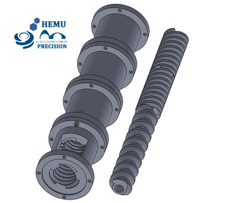 modular single screw and barrel system